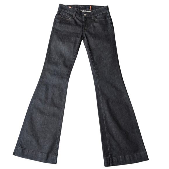 Atelier Notify NFY Dark Wash Flare Jeans 100% Cotton Sz 27 EUC - Picture 2 of 5